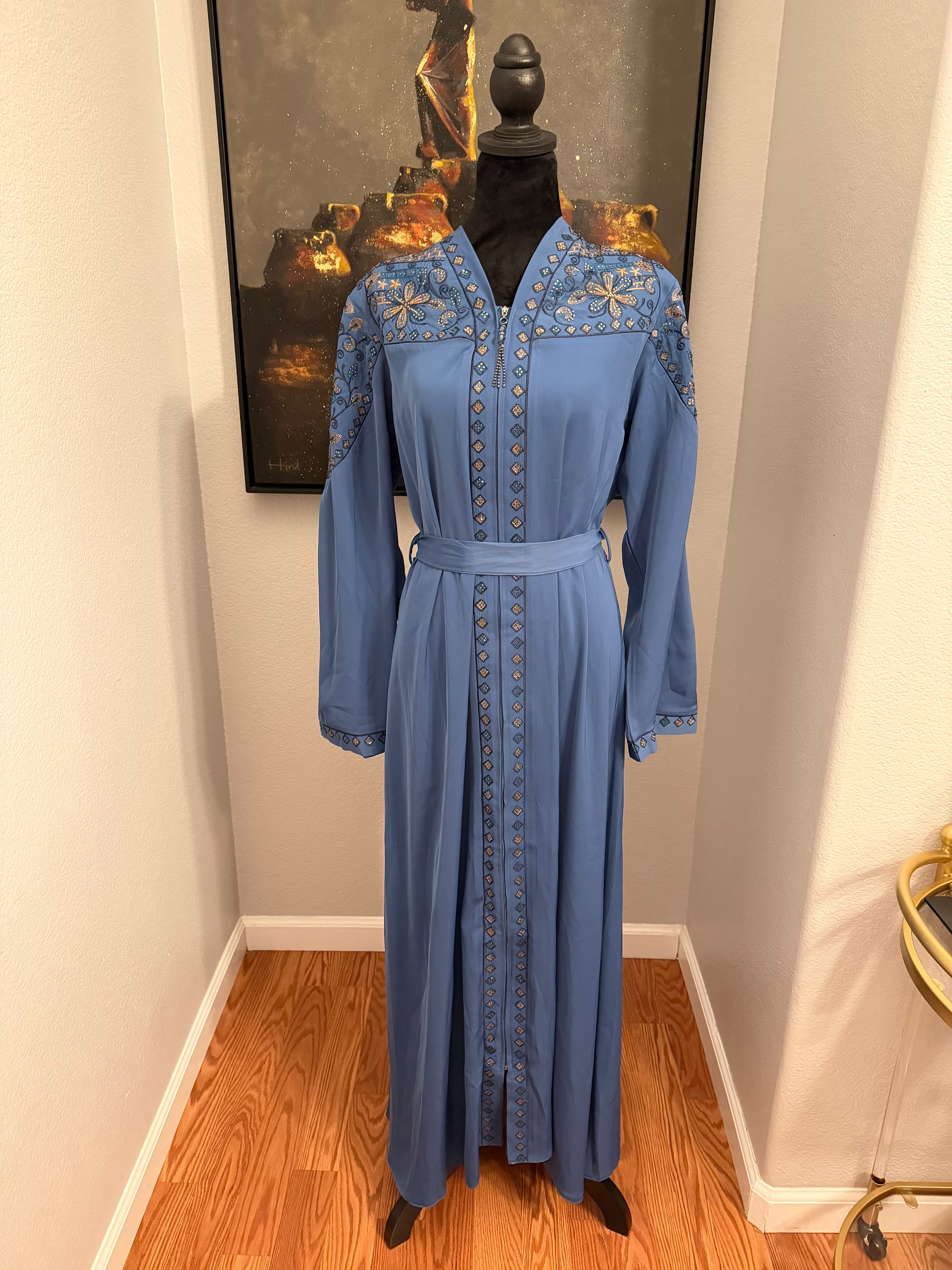 Dalla Zipper Abaya