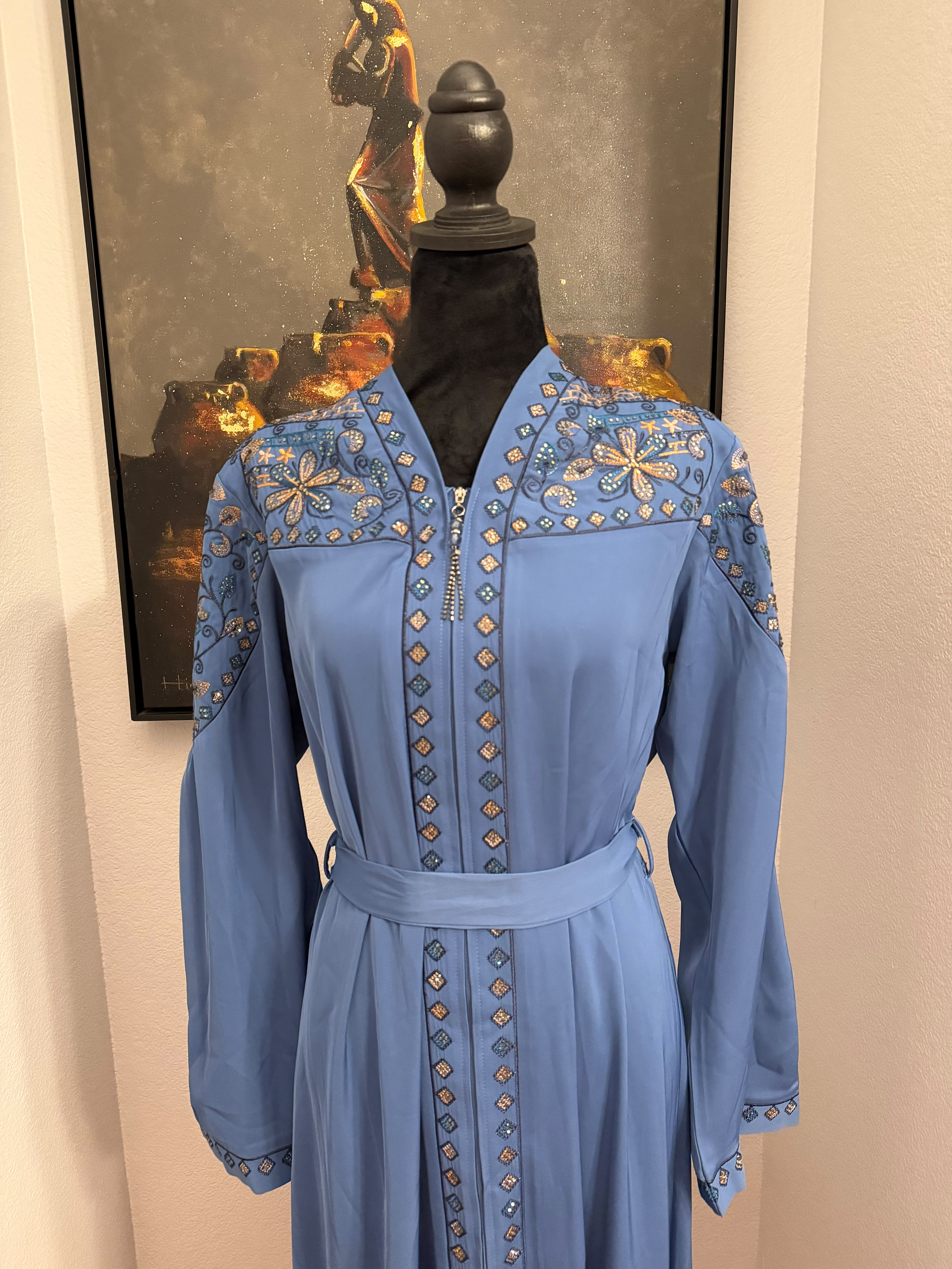 Dalla Zipper Abaya