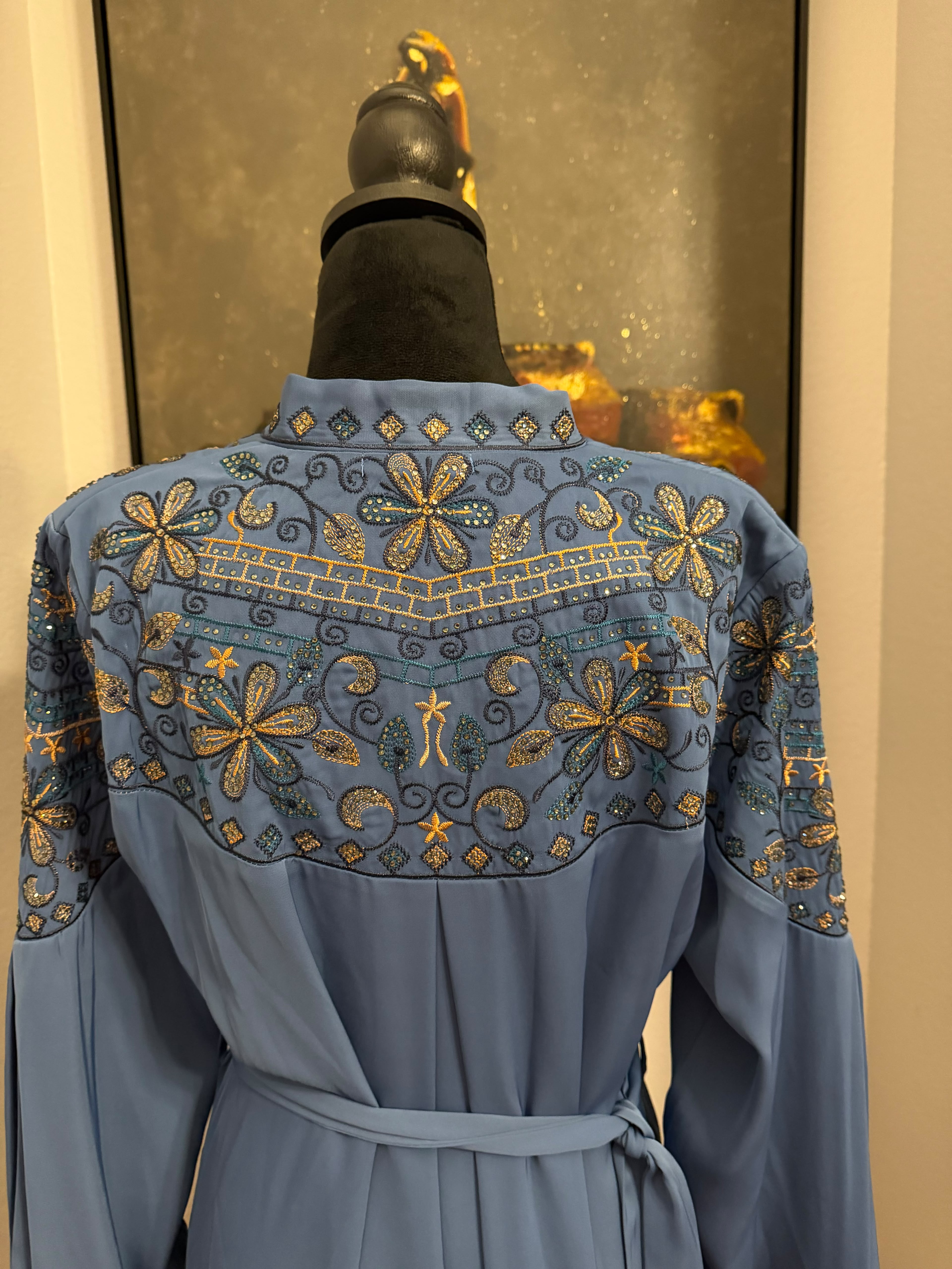 Dalla Zipper Abaya
