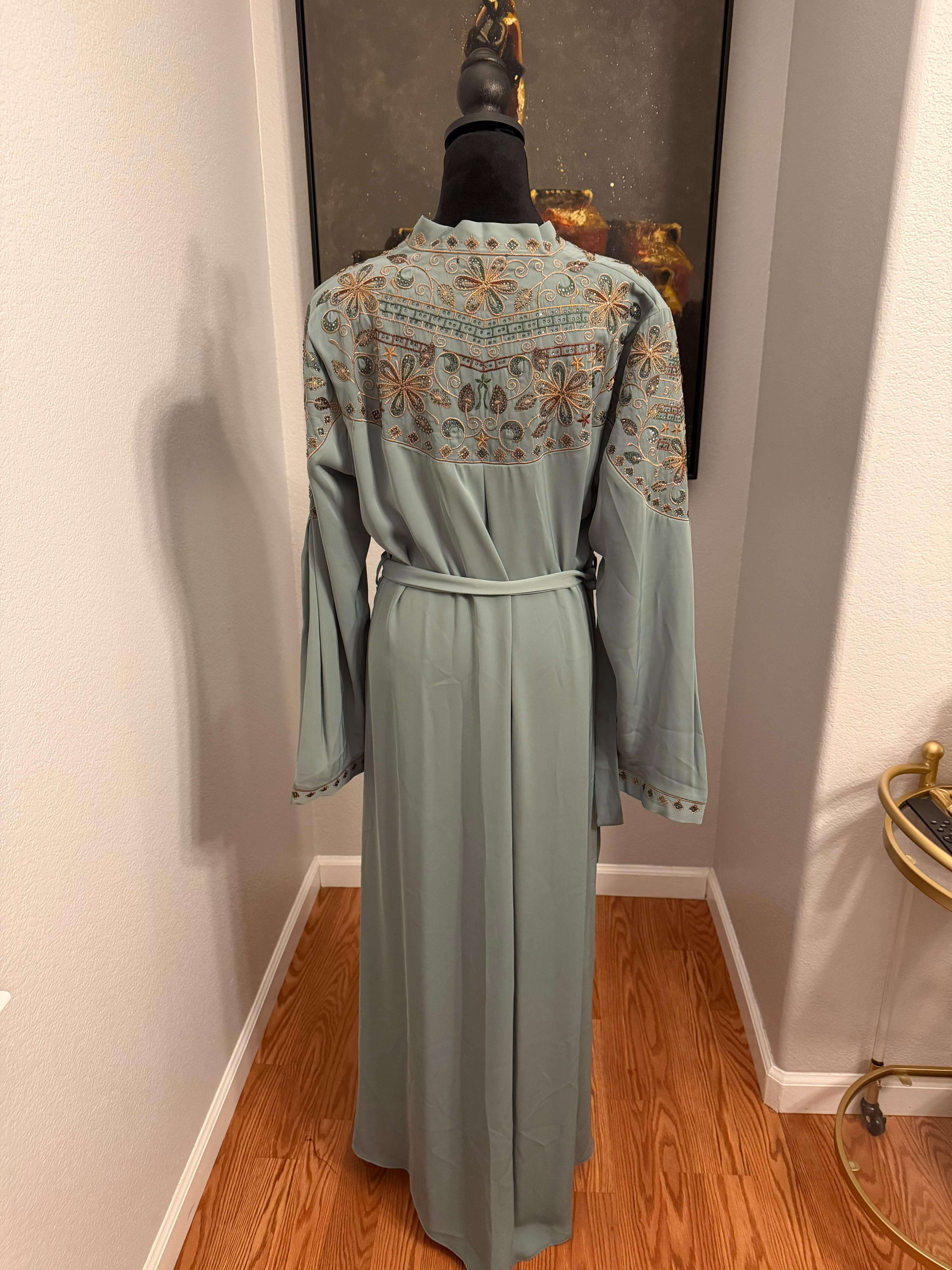 Dalla Zipper Abaya