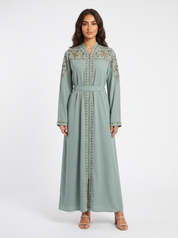 Dalla Zipper Abaya