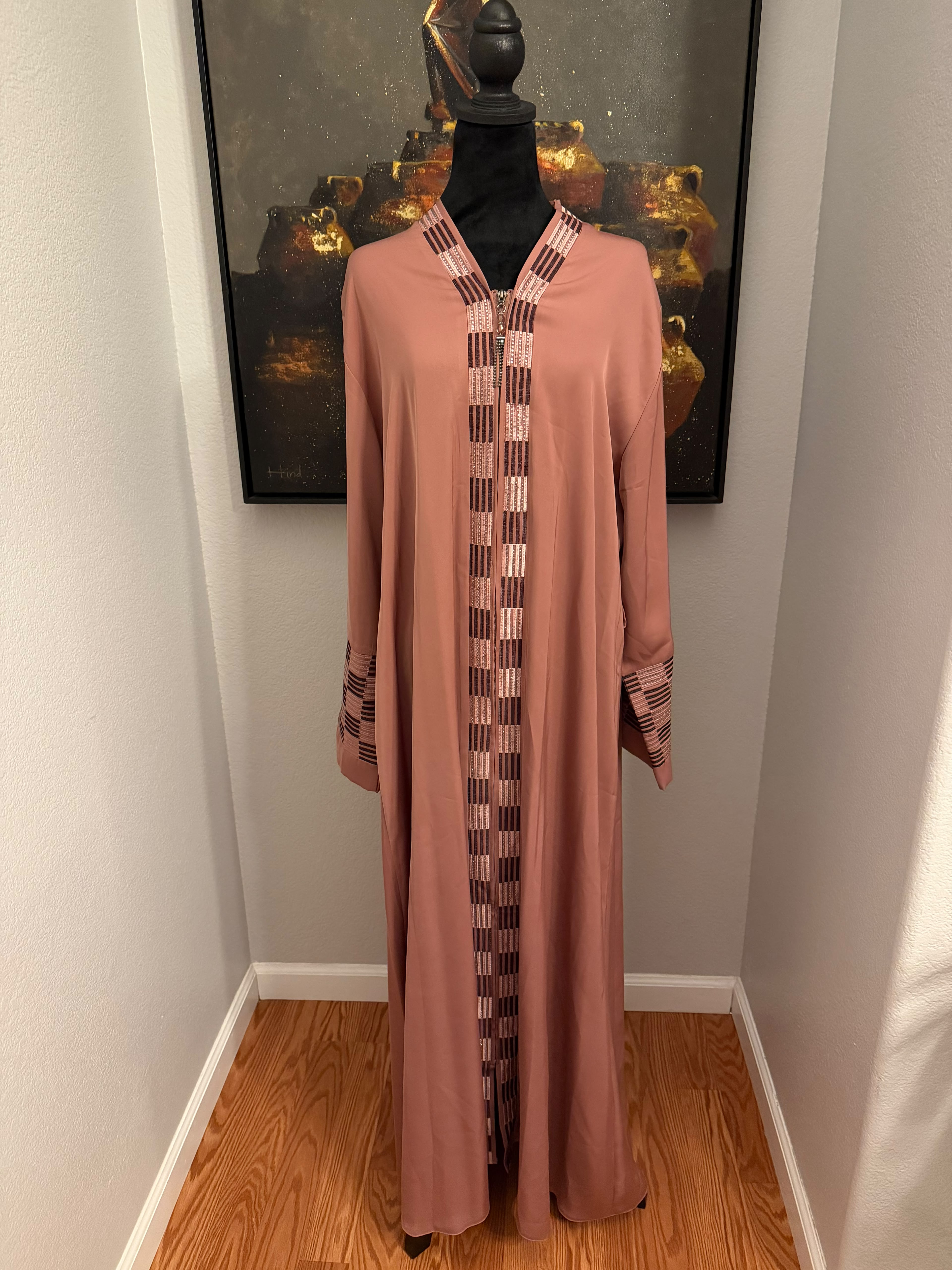 Ibtisam Zipper Abaya