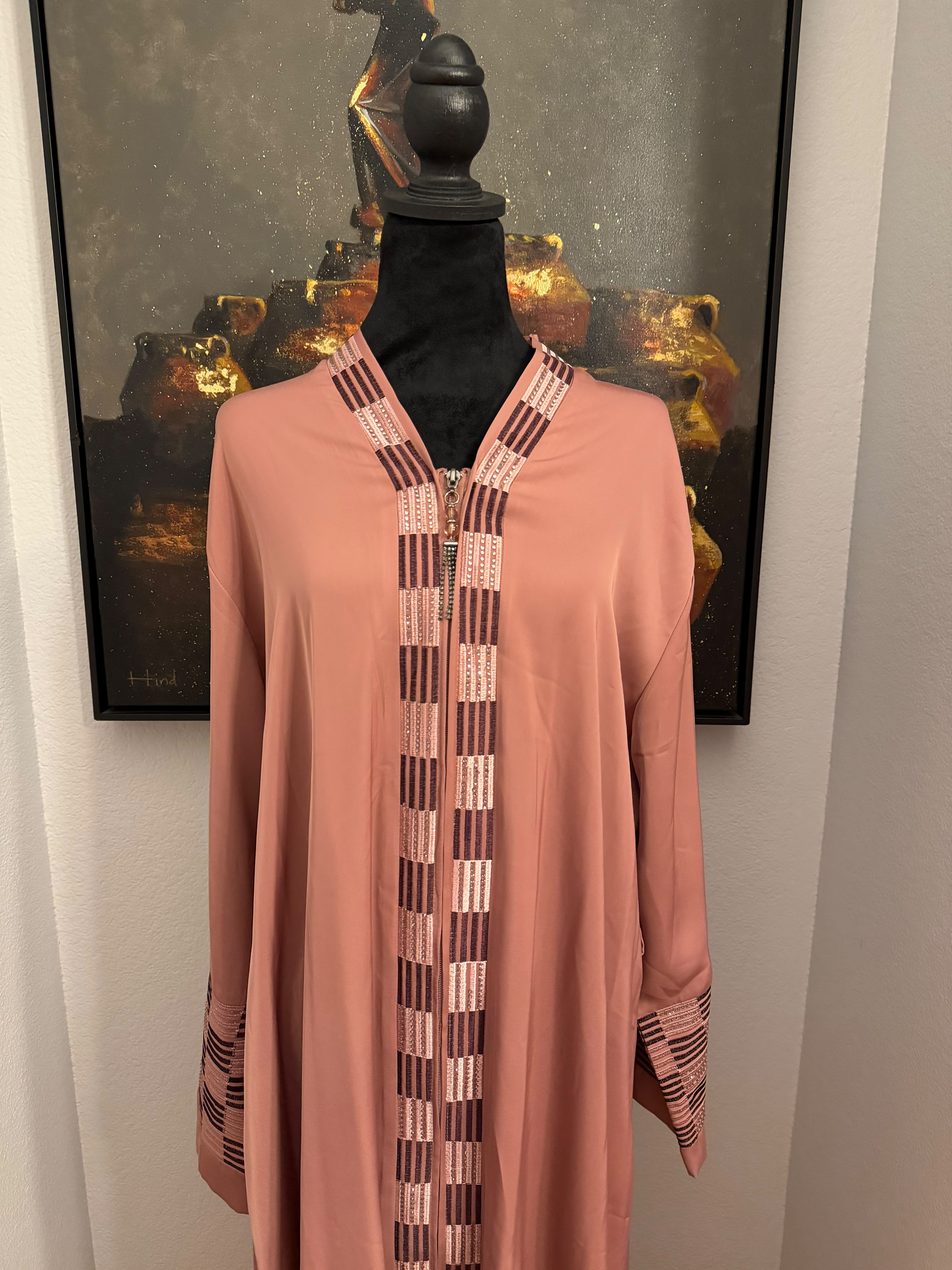 Ibtisam Zipper Abaya