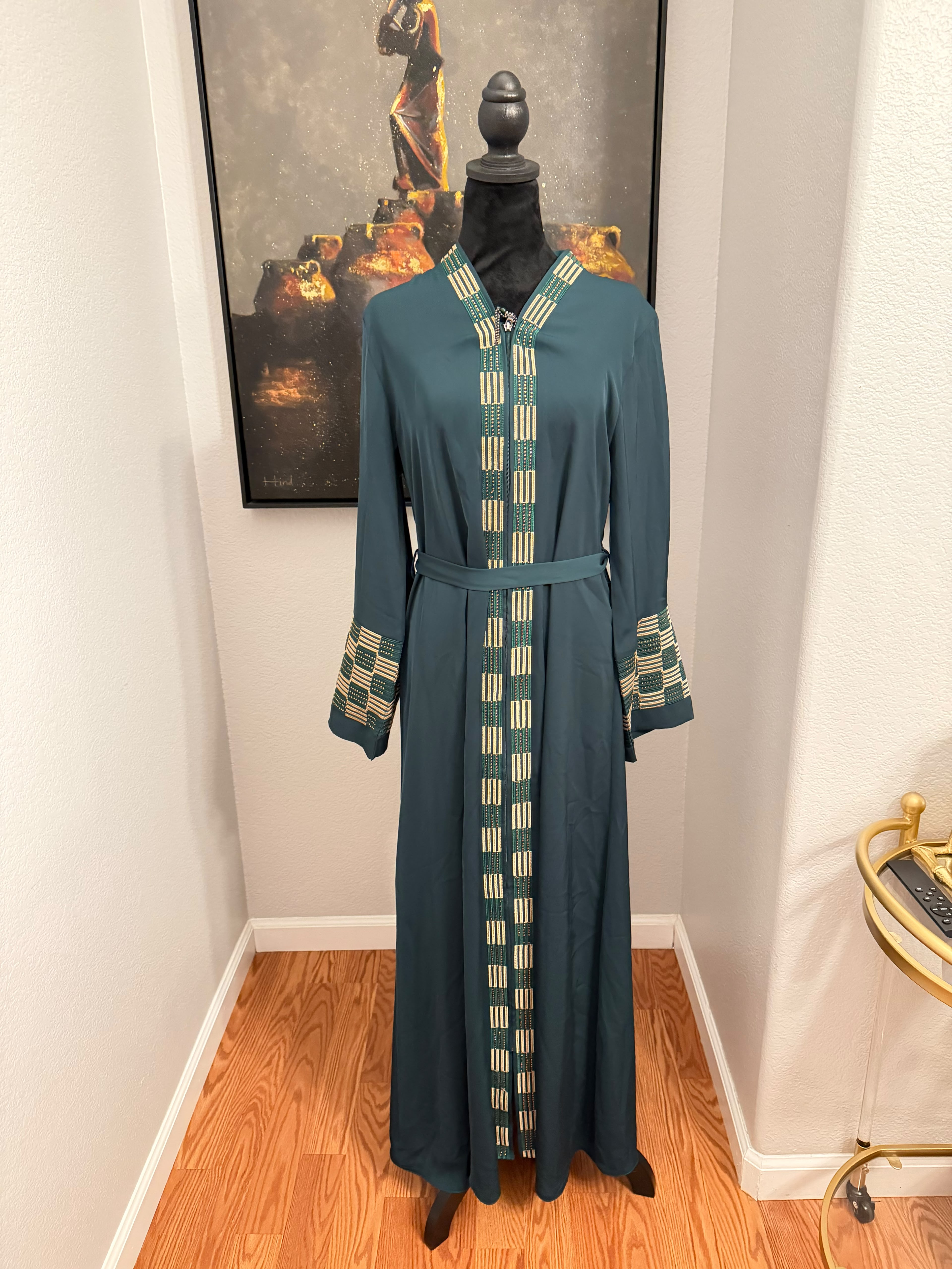 Ibtisam Zipper Abaya