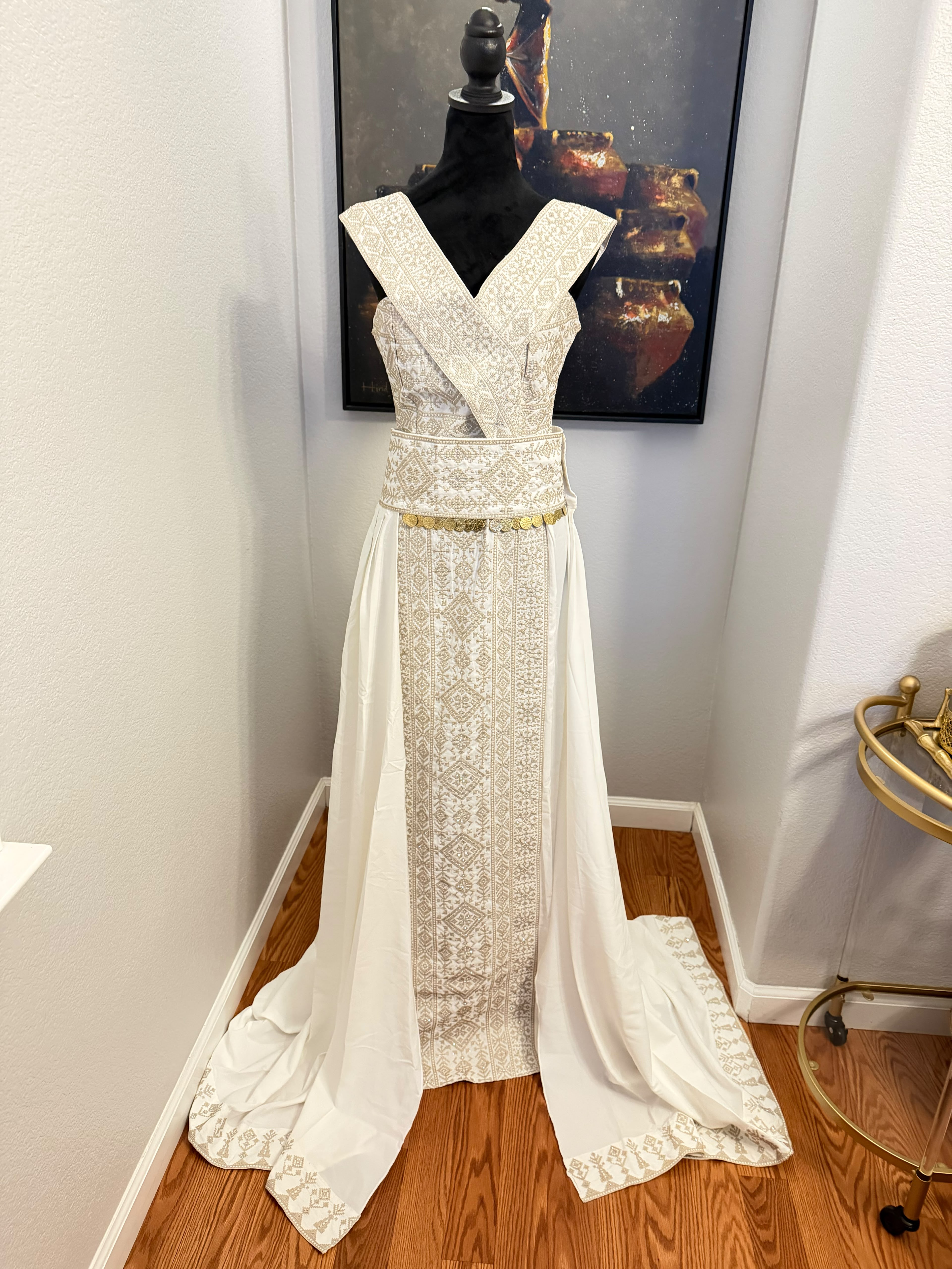 Loreen Bridal Thobe 3 Pieces Set