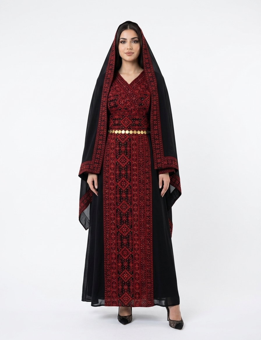 Loreen_Bridal_Thobe_Set_Red.png