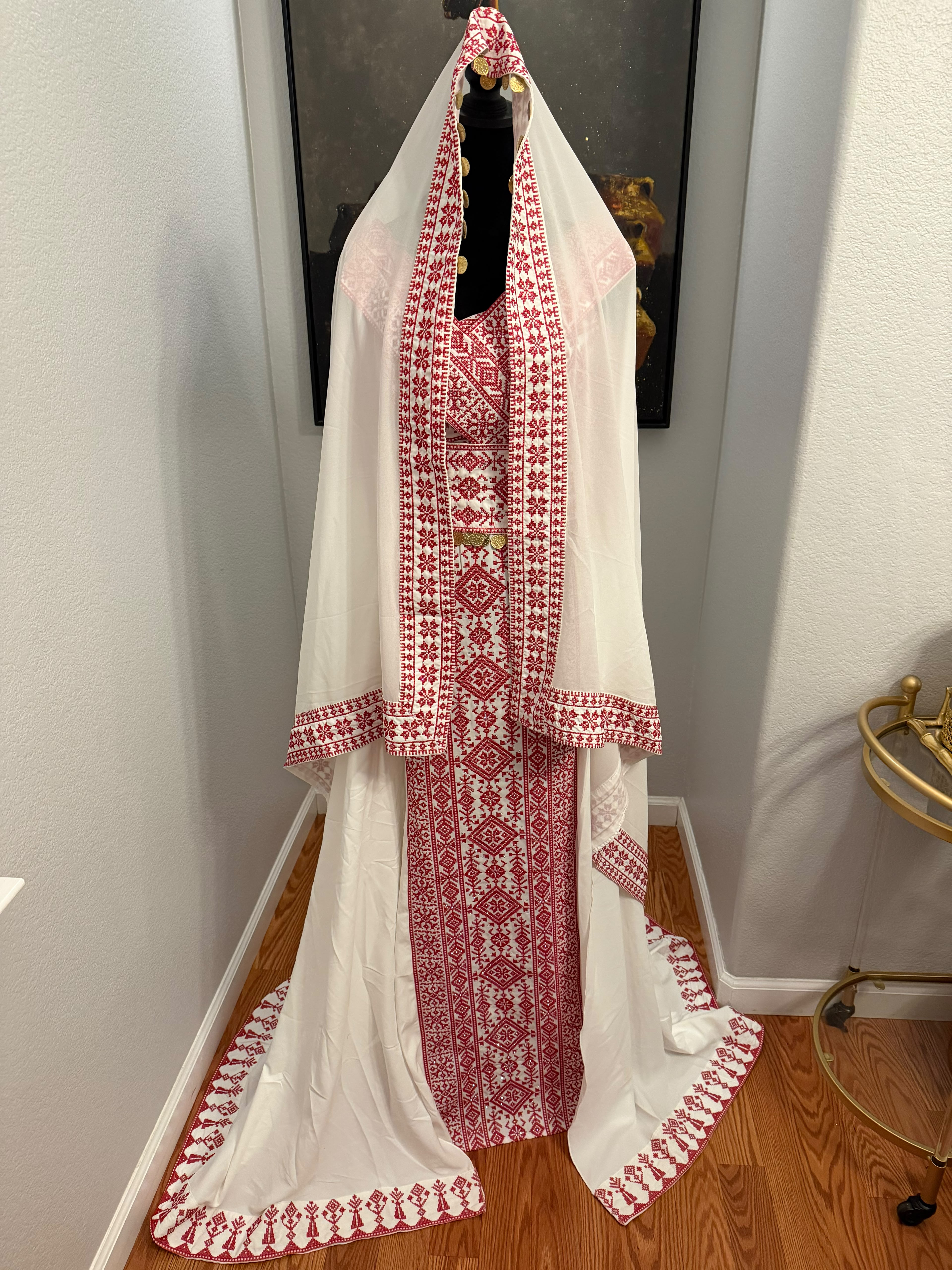 Loreen Bridal Thobe 3 Pieces Set