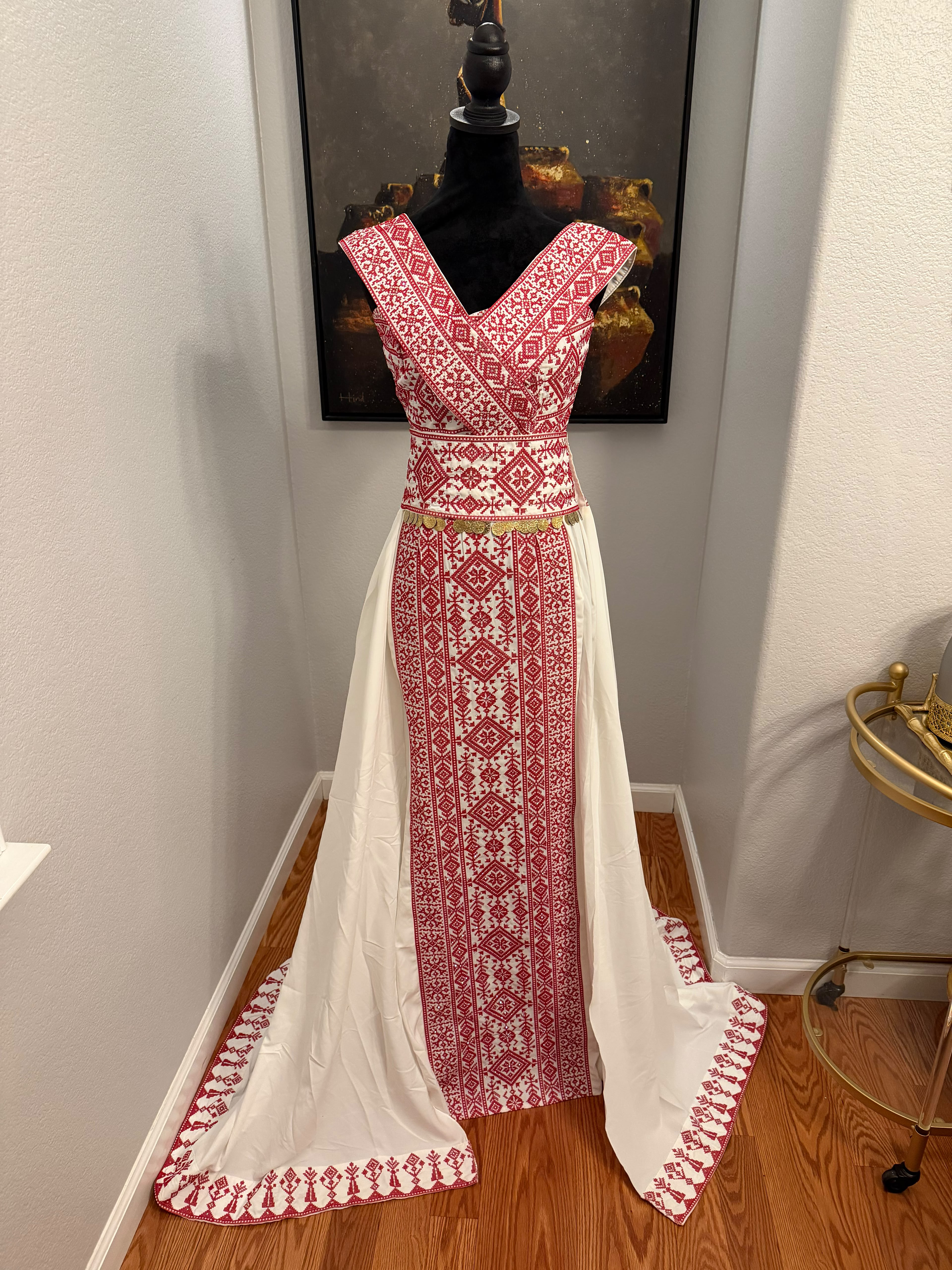 Loreen Bridal Thobe 3 Pieces Set