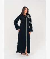 Maria Zipper Abaya