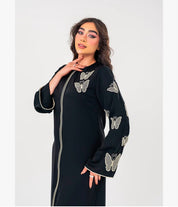 Maria Zipper Abaya