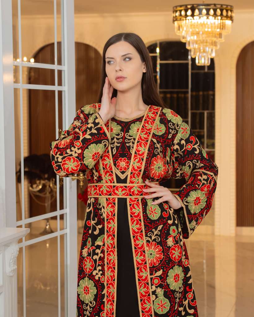 Warda Jalabiya Set