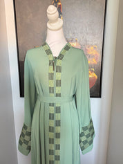 Ibtisam Zipper Abaya
