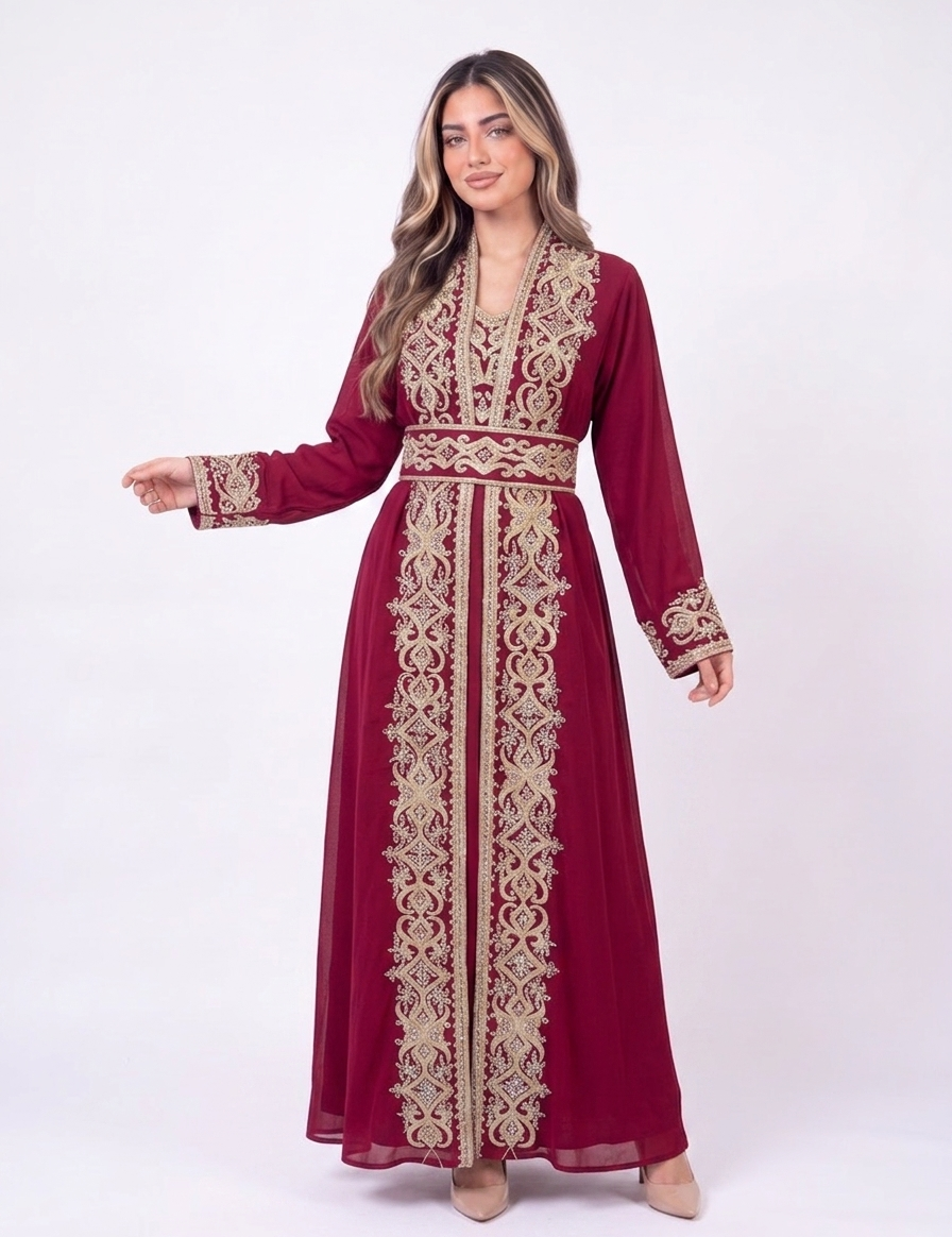 Shams Kuftan model photo