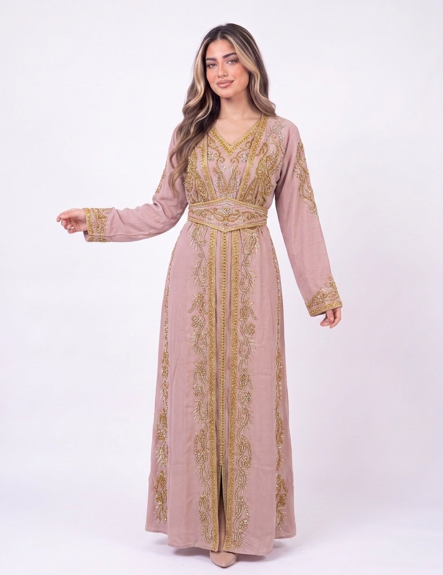 Birdie Kuftan model photo