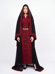 Loreen Bridal Thobe 3 Pieces Set