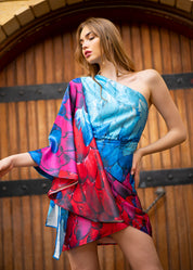 Peacock Canvas Sundress